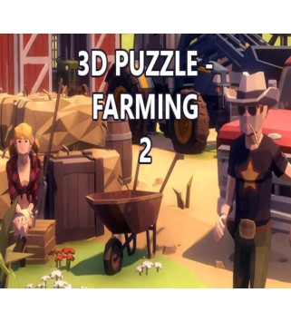 3D PUZZLE - Farming 2 Steam Key GLOBAL